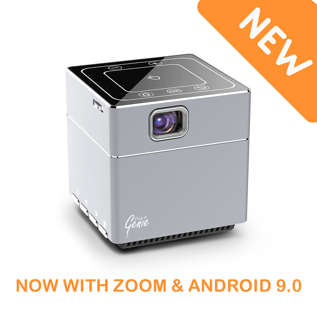 Pico Genie Impact 2.0 Plus Elite portable projector with Android 9 and 4K compatibility Pico Genie Impact 2.0 Plus Elite portable projector with Android 9 and 4K compatibility